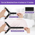 Bed Sheet Fasteners, Triangle Sheet Straps Mattress Clips, 3 Way Fitted Bed Corner Holder Sheet Suspenders Grippers for Bedding Sheets, Mattress C...