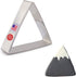 Triangle Cookie Cutter, 3.5" Made in USA by Ann Clark...