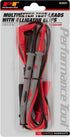 Performance Tool W2937 Universal Multi-Meter Test Probes with Insulated Comfort Grips and Alligator Clips, CAT II/CAT III Rated...