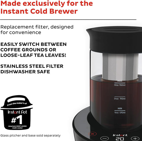 Instant Pot Instant Cold Brew Basket accessory...