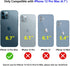 JAHOLAN Gold Glitter Sparkle Case Compatible with iPhone 12 Pro Max Marble Design Clear Bumper TPU Soft Rubber Silicone Cover Phone Case 6.7 inch ...