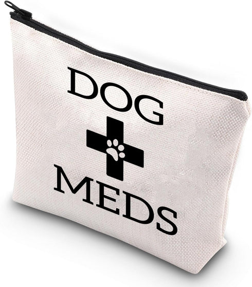 G2TUP Dog Medicine Bag Dog Meds Vet Tech Gifts Dog Essentials Storage for Travel Camping Car Emergency (Dog Meds)...