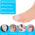 12 Pcs Silicone Toe Sleeves, Soft Gel Protector Toe Cushions Pinky Toe Sleeves Protectors Corn Protectors Toe Tube Pads for Hammer Toe Stubbed Toe...