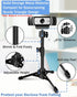Desktop Webcam Tripod Stand, Extendable Webcam Camera Stand Tripod for Logitech Stream Webcam C925e C922x C922 C930e C930 C920 C615 and Other Devi...