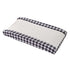 NoJo Into The Wilderness Navy and White Check Super Soft Changing Pad Cover...