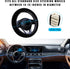 Augeny Fuzzy Car Steering Wheel Cover, Anti-Slip Soft Plush Steering Wheel Protector, 15 Inch Elastic Wheel Covers, Universal Vehicle Interior Win...