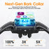 Dog Bark Collar, Next-Gen Physical Vibration Sensor Bark Collar, Anti Barking Training Collar with Intensity Beep Vibration Shock, Rechargeable Sm...