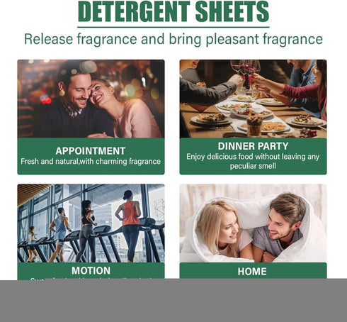 Travel Laundry Detergent - Laundry Sheets Detergent No Plastic Recyclable Packaging,Washing Detergent Soap Strips for Home Dorm Travel Camping (L,...