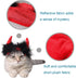Pet Halloween Headband, Adjustable Devil Horn Hat for Dogs, Cat Halloween Costume Headwear Accessories, Pet Demon Headgear Cosplay for Puppy Kitte...