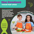 MasterChef Junior Knife and Cutting Board Set - Includes Real Cutting Tools for Kids and 15 Cooking Childrens Baking Recipes - Great for Homemade ...
