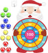 30” Christmas Decorations Party Favors Stocking Stuffers, Large Santa Claus Dart Board Game, Christmas Party Supplies Indoor Outdoor Decor, Xmas B...