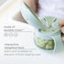 Ubbi Tweat No Spill Snack Container for Kids, BPA-Free, Toddler Snack Container, Sage & Blue...