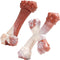 Dog Chew Toys for Aggressive Chewers Medium/Large Breed,Bacon Flavor,Tough Bones with Nylon(2 Pack)...