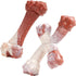 Dog Chew Toys for Aggressive Chewers Medium/Large Breed,Bacon Flavor,Tough Bones with Nylon(2 Pack)...