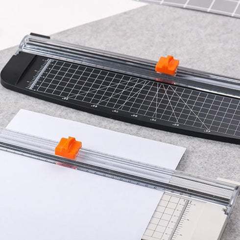 A4 Paper Cutter,12 Inch Paper Cutters Slider with Ruler for Office School Classroom Teacher Supplies,Cardboard Craft Paper Shredder,File Organizer...