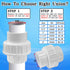 4pcs 1 inch PVC Unions, 1inch PVC Union Coupling, 1 inch PVC Union Joints with Socket x Socket Connection Port, Slip X Slip PVC Unions, for Swimmi...