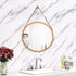 Erfoni Gray White Marble Contact Paper Granite Wallpaper Peel and Stick Countertop 11.8inch x 78.7inch Grey Glossy Marble Self Adhesive Wall Paper...