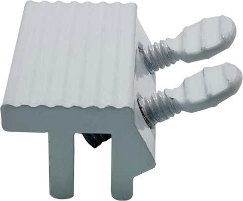 NU-SET Lock | Sliding Window Lock | Double Thumb Screw Window Lock for Window Security | Home Improvement & Door Hardware, White...