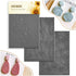 KEOKER Polymer Clay Texture Sheets, Clay Texture Mat for Making Earrings Jewerly, Polymer Clay Earrings Tools (A+B+C)...