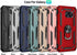 Androgate for Samsung Galaxy S7 Case with HD Screen Protectors, Military-Grade Metal Ring Holder Kickstand 15ft Drop Tested Shockproof Cover Case ...