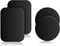 Mount Metal Plate for Cell Phone Magnet Holder Magnetic Car Mount with Strong Adhesive Sticker, 2 Round and 2 Rectangle Black......