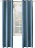 Sun Zero Cooper Thermal Insulated Energy Efficient Grommet Curtain Panel, 40" x 84", Blue...