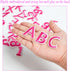 72 PCS Iron on Letters Numbers Patches, Embroidered Patches Letters A-Z Numbers 0-9 Applique for Clothes, Dress, Hat, Jeans, DIY Accessories, Pink...