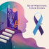 Hanaive 300 Pcs Suicide Prevention Awareness Purple Blue Ribbons Pins Wired Fabric Ribbons with Safety Pins Lapel Pin Satin Ribbon for Charity Pub...