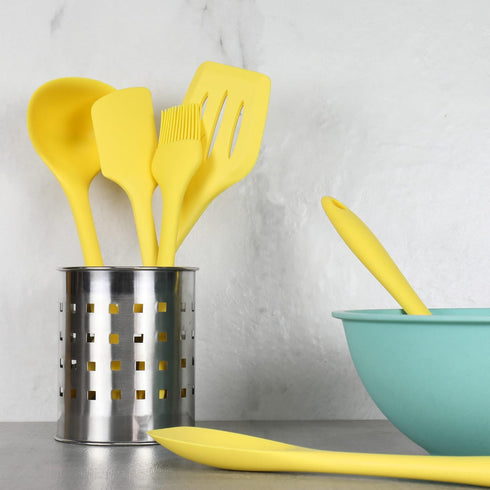 Chef Craft Premium Silicone Spaghetti/Pasta Fork, 11.5 inch, Yellow...