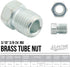 4LIFETIMELINES 12 Piece 3/16 (3/8-24 Inverted) Brake Line Fittings & Unions (12 Fittings, 8 Fittings, 4 Unions)...