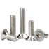 M10-1.5 x 55mm Flat Head Socket Cap Screws Bolts, Stainless Steel 18-8 (304), Bright Finish, Allen Socket Drive,Machine Screws Inner Hex Screw Fas...