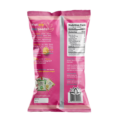 Lotus Pops - Popped Lotus (Water Lily) Seed Snacks – Low Calorie Gluten Free and Vegan Snacks | Plant Protein | Roasted Not-Fried | Paleo | Grai...