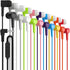 Maeline Wired Earbuds 10 Pack, New Headphones with Microphone, Earphones with Heavy Bass Stereo Noise Blocking, Compatible with iPhone and Android...