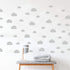 56 Pieces/Set Cloud Wall Decal Vinyl Sticker Nursery Kids Child Boys Girls Room Decor Nursery Baby Bedroom Decoration Home Stickers YMX03 (Grey)...