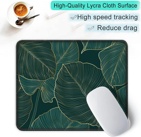 ITNRSIIET Mouse Pad with Non-Slip Rubber Base, Stitched Edge, Premium-Textured, Waterproof Gaming Mouse Pad for Wireless Mouse, Computers, Laptop,...