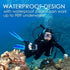 VVHOOY Waterproof Case Compatible with AKASO EK7000 EK5000/REMALI CaptureCam/Apexcam/Vemont/EKEN H9R/HLS/Jadfezy Action Camera Underwater Dive Hou...