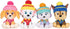 GUND PAW Patrol Holiday Winter Skye in Scarf and Hat, Officially Licensed Plush Toy for Ages 1 and Up, 6”...