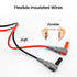 KAIWEETS Multimeter Test Lead Set for Electrical Testing, Soft Silicone Test Leads Kit for Fluke/AstroAI/INNOVA Multimeter Electronic Clamp Meter ...