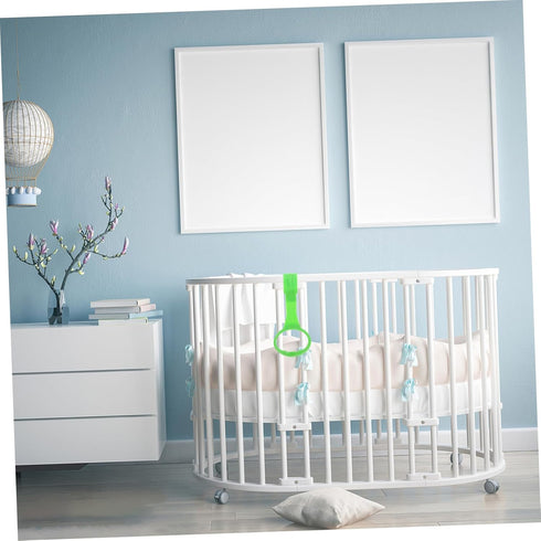 Toyvian Baby Pull up Rings: 1 Pair Baby Walking Rings, Baby Silicone Pull up Bar Playpen Pull up Rings, Infant Crib Pull Rings Auxiliary Tool for ...