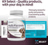 Multi-Formula Dog Supplement for Smaller Dogs - 10mg HMR Lignans, 1mg Melatonin, 20mg Milk Thistle - Helps Heart, Liver, Digestion, Skin & Coat He...