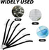 9Pcs Double-Ended Cleaning Brushes Set Nylon All Purpose Clean Brush Small Detailing Crevice Brush Mini Stiff Bristles Brushes for Kitchen Sink Ba...