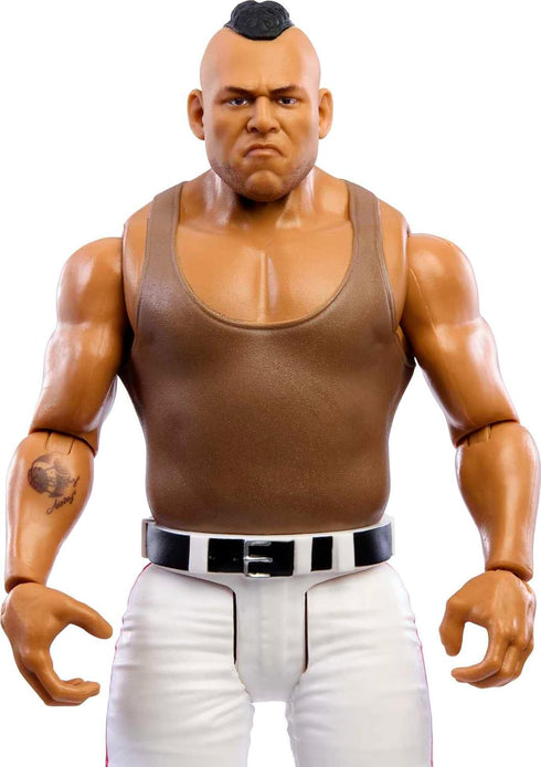 Mattel WWE Commander Azeez Basic Action Figure, 10 Points of Articulation & Life-like Detail, 6-inch Collectible...