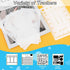 30 Pieces Mixed Bullet Journal Stencil Kit, Letter Drawing Painting Alphabet, Reusable Accessory for DIY Planner Scrapbooking Wall Decor (17.8 x 1...