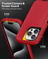 Jelanry Case for iPhone 15 Pro Max, Heavy Duty Rugged Dual-Layer Protection Phone Case with Anti dust Port Scratch Shockproof Matte Armor Back Cov...