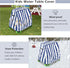 Kids Water Table Cover Fit Step2 Rain Showers Splash Pond Water Table,Waterproof Dust Proof Anti-UV Outdoor Toys Cover-Cover only...