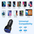 USB Car Charger,5Pack 2.4A Dual Port USB Cigarette Lighter Car Phone Charger Plug Car Adapter for iPhone 15 14 13 12 SE 11 Pro Max, Samsung Galaxy...