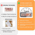 Bacon Container for Refrigerator, Bacon holder for refrigerator,Bacon Storage Container 304 Stainless Steel Sealed Food Storage Container with Cle...