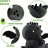 Ditucu Cute Dragon Plush Stuffed Animals Plushies Toys Super Soft Dolls Birthday Gifts for Kids Girls Boys Black 12 inch...