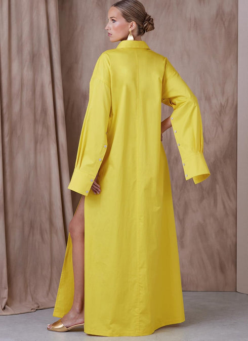 Vogue Misses' Button-Front Shirt Dress Sewing Pattern Packet, Design Code V1933, Sizes 6-8-10-12-14, Multicolor...