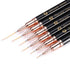 Etercycle Nail Art Liner Brushes, 6pcs Striping Nail Gel Polish Painting Brush Set, Thin Nail Art Dotting Drawing Pen (5/7/9/11/15/25mm)...